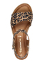 Tamaris Damen Sandalette 1-28118-44-360 Frauen Schuhe Keilabsatz Leopard