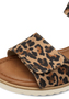 Tamaris Damen Sandalette 1-28118-44-360 Frauen Schuhe Keilabsatz Leopard