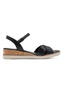 Tamaris Sandalette 1-28106-42-001 Damen Frauen Schuhe Vegan Schwarz