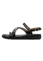 Tamaris Damen Leder Sandalette 1-28231-46-001 Frauen Schuhe Schwarz