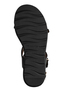 Tamaris Damen Leder Sandalette 1-28231-46-001 Frauen Schuhe Schwarz
