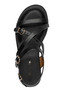 Tamaris Damen Leder Sandalette 1-28231-46-001 Frauen Schuhe Schwarz