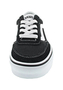 VANS Kinder Brooklyn LS Sneaker Halbschuh Low Top VN000DBBWBA21 Schwarz