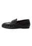 Tamaris Damen Leder Moccassin 1-24205-46-003 Frauen Schuhe Slipper Schwarz