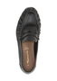 Tamaris Damen Leder Moccassin 1-24205-46-003 Frauen Schuhe Slipper Schwarz