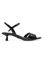 Tamaris Damen Sandalette 1-28314-46-001 Frauen Schuhe elegant Stilettoabsatz Schwarz