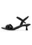 Tamaris Damen Sandalette 1-28314-46-001 Frauen Schuhe elegant Stilettoabsatz Schwarz