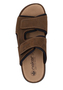 Rieker Herren Pantoletten Rauleder Komfort 25559-25 Braun