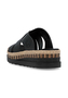 Rieker Damen Pantoletten V7989-00 Keilabsatz Slipper Black