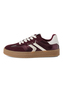 Tamaris Damen Leder Sneaker 1-23723-44-594 Low Top Frauen Schuh Dunkelrot