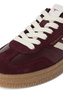 Tamaris Damen Leder Sneaker 1-23723-44-594 Low Top Frauen Schuh Dunkelrot