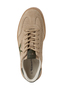 Tamaris Damen Leder Sneaker 1-23723-44-3Y5 Low Top Frauen Schuh Braun/Dunkelgr�n