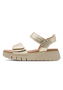 Tamaris Comfort Damen Leder Sandale WIDE FIT 8-88720-44-909 Frauen Gold