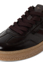 Tamaris Damen Leder Sneaker 1-23723-44-332 Low Top Frauen Schuh Dunkelbraun