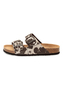 Tamaris Leder Pantolette 1-27543-42-102 Damen Frauen Schuhe Kuhmuster