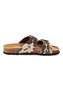 Tamaris Leder Pantolette 1-27543-42-102 Damen Frauen Schuhe Kuhmuster