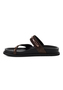 Tamaris Leder Pantolette Damen 1-27415-46-304 Frauen Schuhe Footbed Braun