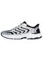 SKECHERS Herren STAMINA SPORT Slip-On Sneaker 233150 SLBK Silver Black