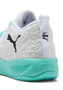 Puma Unisex Court Pro 3 Mid Basketballschuhe 313830-04 White/Black/Elektro Aqua
