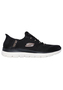 SKECHERS Damen Slip-Ins Summits Classy Night Sneaker 150128 BKRG Black Rose Gold