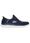 SKECHERS Damen Slip-Ins Summits Classy Night Sneaker 150128 NVSL Navy Silver