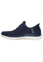 SKECHERS Damen Slip-Ins Summits Classy Night Sneaker 150128 NVSL Navy Silver