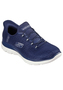 SKECHERS Damen Slip-Ins Summits Classy Night Sneaker 150128 NVSL Navy Silver