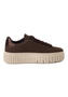 Tamaris Damen Leder Sneaker 1-23702-45-304 Frauen Low Top Schuhe Braun