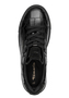 Tamaris Damen Leder Sneaker 1-23730-47-028 Frauen Schn�rschuh Black Croco