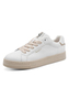Tamaris Damen Leder Sneaker 1-23730-47-117 Frauen Schn�rschuh Wei�