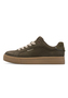 Tamaris Damen Leder Sneaker 1-23730-47-722 Frauen Schn�rschuh Gr�n