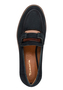 Tamaris Damen Leder Slipper 1-24722-43-805 Frauen Loafer Schuhe Dunkelblau