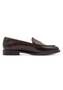 Tamaris Damen Leder Slipper 1-24660-45-366 Frauen Loafer Schuhe Dunkelbraun