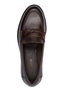 Tamaris Damen Leder Slipper 1-24660-45-366 Frauen Loafer Schuhe Dunkelbraun