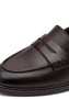 Tamaris Damen Leder Slipper 1-24660-45-366 Frauen Loafer Schuhe Dunkelbraun