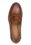 Tamaris Damen Leder Slipper 1-24660-45-348 Frauen Loafer Schuhe Braun
