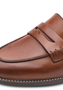 Tamaris Damen Leder Slipper 1-24660-45-348 Frauen Loafer Schuhe Braun