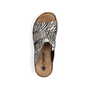 Rieker Damen Pantoletten  Keilabsatz Slipper V7989-91 Multi