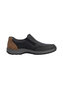 Rieker Herren Slipper Halbschuh 03354-06 Black Braun Extraweit