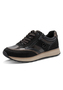 Tamaris Damen Low Top Sneaker 1-23726-43-098 Frauen Schwarz