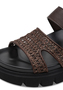 Tamaris Damen Pantolette 1-27422-46-304 Keilpantolette Schuhe Sommer Braun