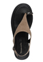 Tamaris Damen Leder Sandalette 1-28142-46-341 Frauen Schuhe Sommer Beige