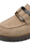 Tamaris Damen Leder Slipper 1-24722-43-3A1 Frauen Loafer Schuhe Beige