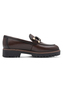 Tamaris Damen Leder Slipper 1-24740-47-304 Frauen Loafer Schuhe Braun