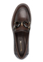 Tamaris Damen Leder Slipper 1-24740-47-304 Frauen Loafer Schuhe Braun