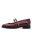 Tamaris Leder Ballerina 1-22131-45-537 Damen Frauen Schuhe Dunkelrot 