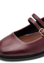 Tamaris Leder Ballerina 1-22131-45-537 Damen Frauen Schuhe Dunkelrot 
