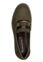 Tamaris Damen Leder Slipper 1-24722-43-722 Frauen Loafer Schuhe Dunkelgr�n