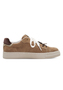Tamaris Damen Leder Sneaker 1-23708-47-310 Frauen Low Top Schn�rschuh braun