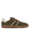 Tamaris Sneaker 1-23624-43-722 Damen Low Top Frauen Schuh Leder Dunkelgr�n